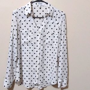 Express  Portofina Convertible Sleeve shirt